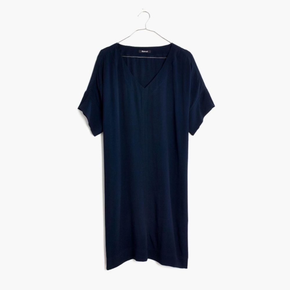 MADEWELL NWOT Novel Shift‎ Dress in Deep Navy